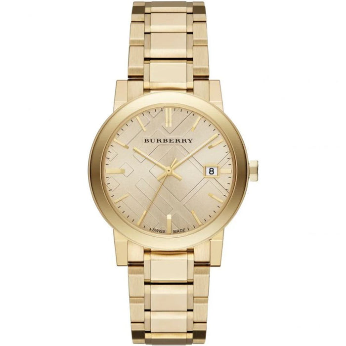 Burberry Gold Stainless Steel Women's Watch - BU9033 - Authentic