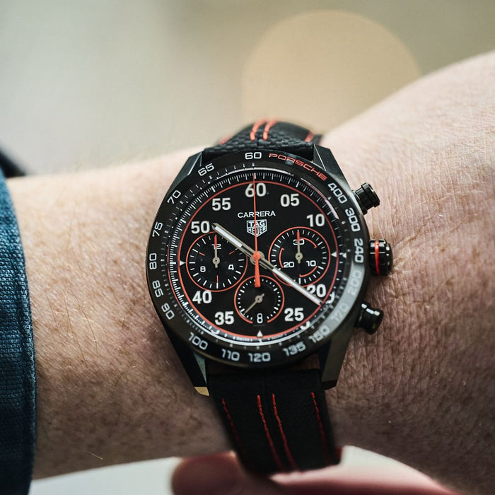 TAG Heuer Carrera Chronograph X Porsche Orange Racing