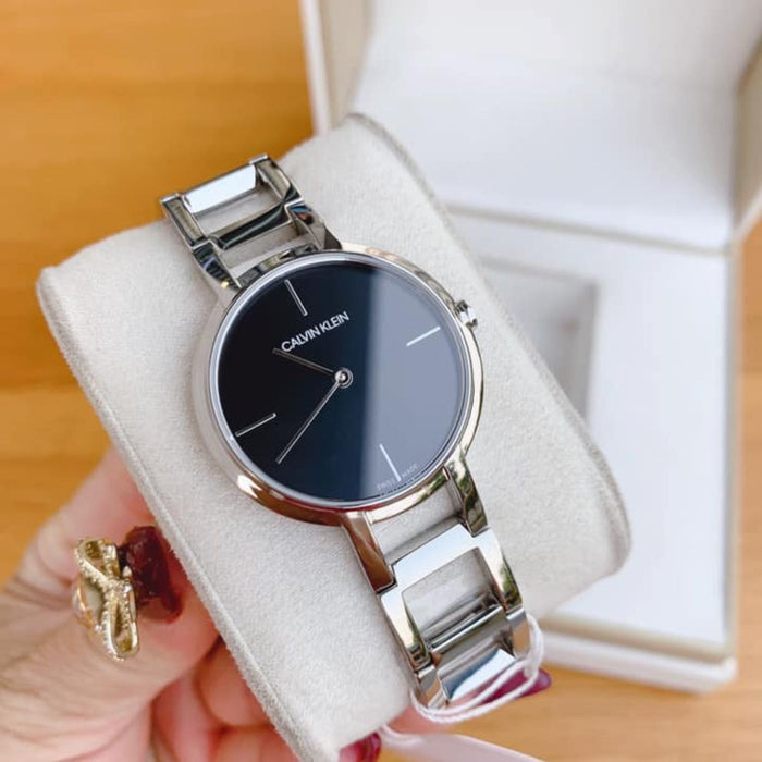 Calvin Klein Accent Women's Watch – Black Dial - K8n23141 - Authentic