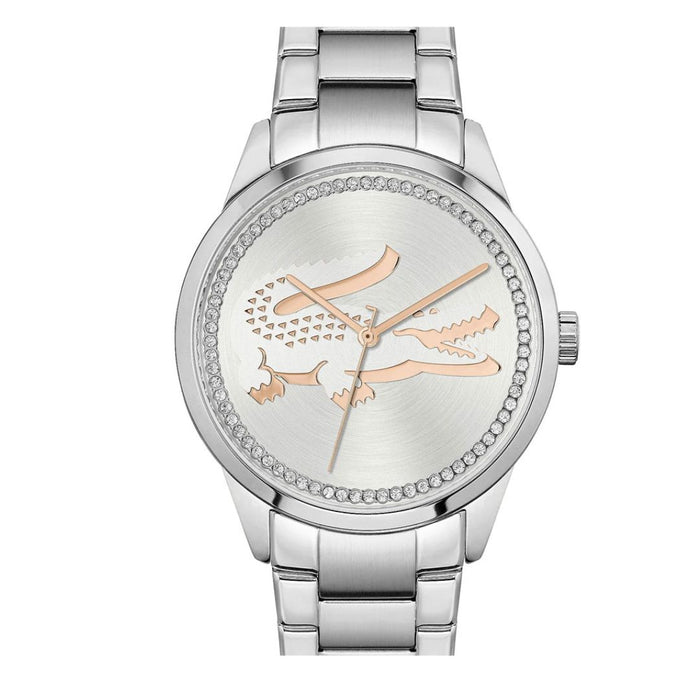 Silver With Stainless Steel Bracelet 2001189 - Authentic