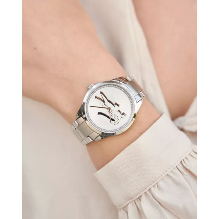 Silver With Stainless Steel Bracelet 2001189 - Authentic