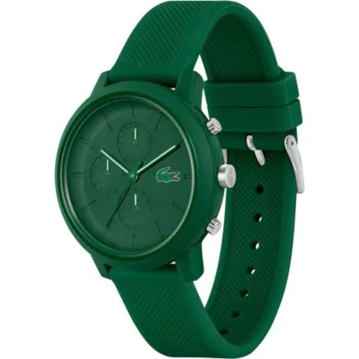 LACOSTE 12.12 CHRONO Men's watch with chronograph green - 2011245 - Authentic