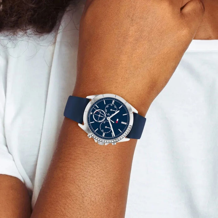 Tommy Hilfiger WOMENS QUARTZ SILICONE WATCH - 1782389 - Authentic