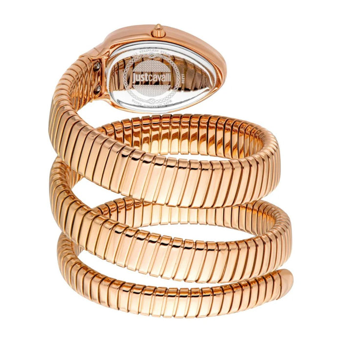 Just Cavalli Women Stainless Steel Wrap Around Straps Analogue Watch JC1L230M0055 - Authentic (S)