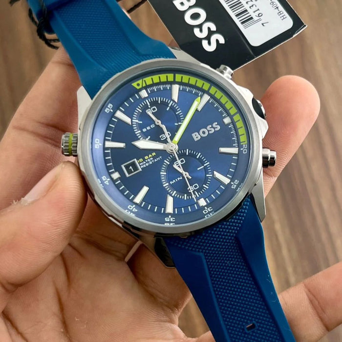 Hugo Boss Globetrotter 1513821 Chronograph's Authentic Men Watch