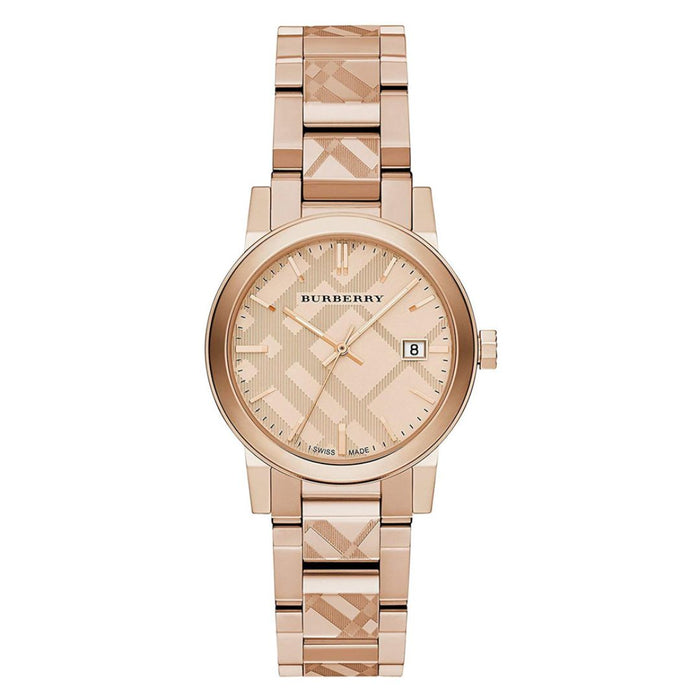 Burberry Rose Gold Stainless Steel Women Watch - BU9146 - Authentic