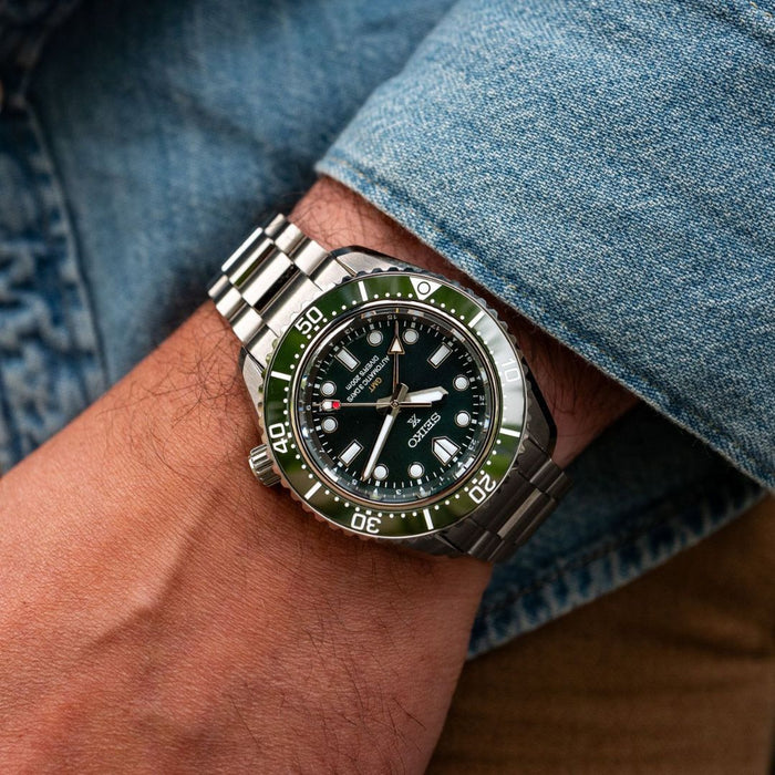 Seiko Prospex GMT Diver’s Automatic 200M – Green Dial SPB381J1 - Authentic
