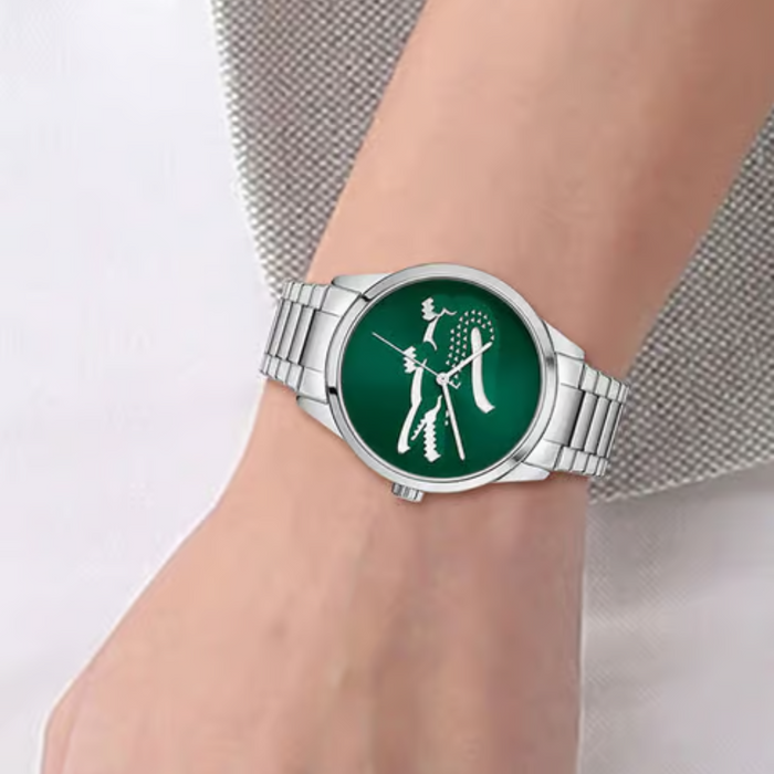 Green With Stainless Steel Bracelet 2001190 - Authentic