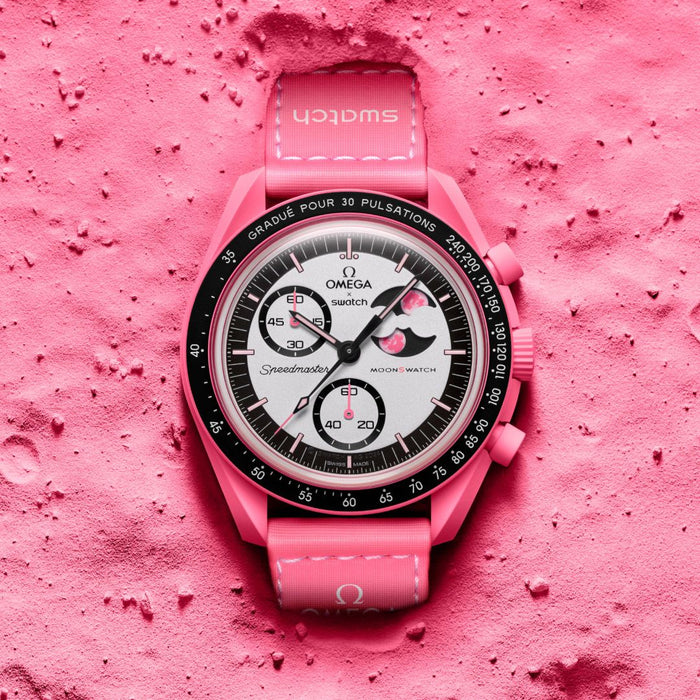 OMEGA x Swatch Speedmaster MoonSwatch "Mission to Venus – Pink Edition" (Full Moon Special)