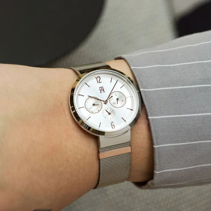 Tommy Hilfiger WOMENS QUARTZ STAINLESS STEEL WATCH - 1782537 - Authentic