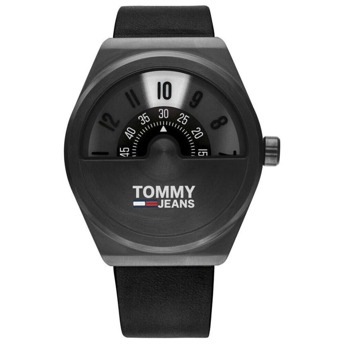 Tommy Jeans Jump Hour Watch – Black Mono Edition - 1791773 - Authentic