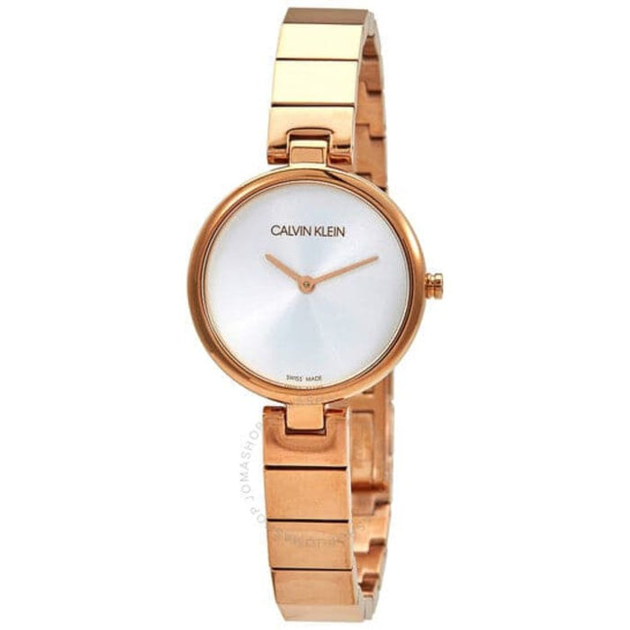 Calvin Klein Minimal Rose Gold Women's Watch - k8g23646 - Authentic
