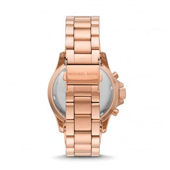 MICHAEL KORS EVEREST ROSE GOLD PINK CRYSTALS WOMEN'S WATCH Authentic