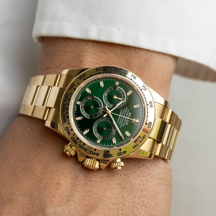 Rolex Daytona Gold & Green