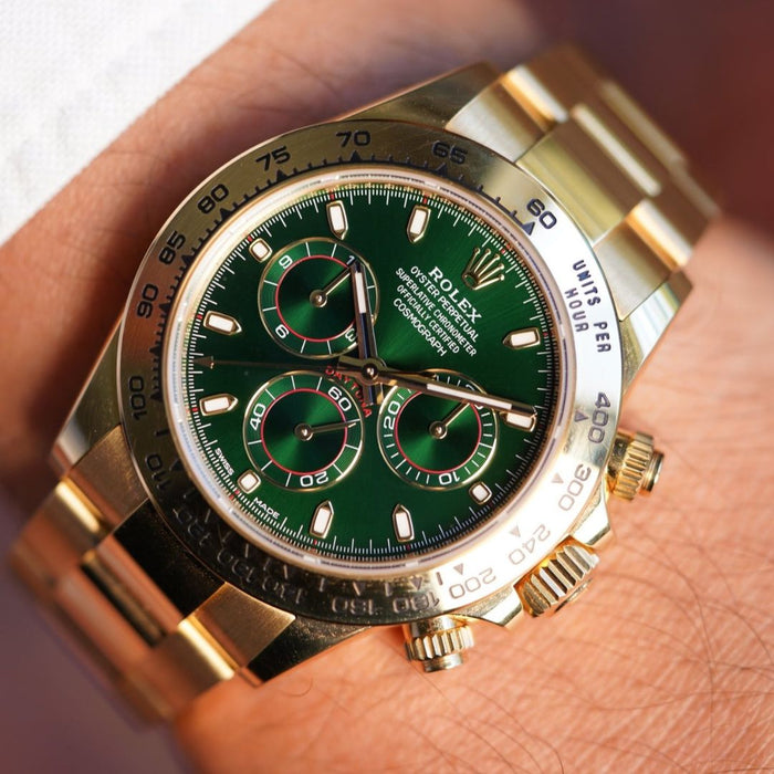 Rolex Daytona Gold & Green