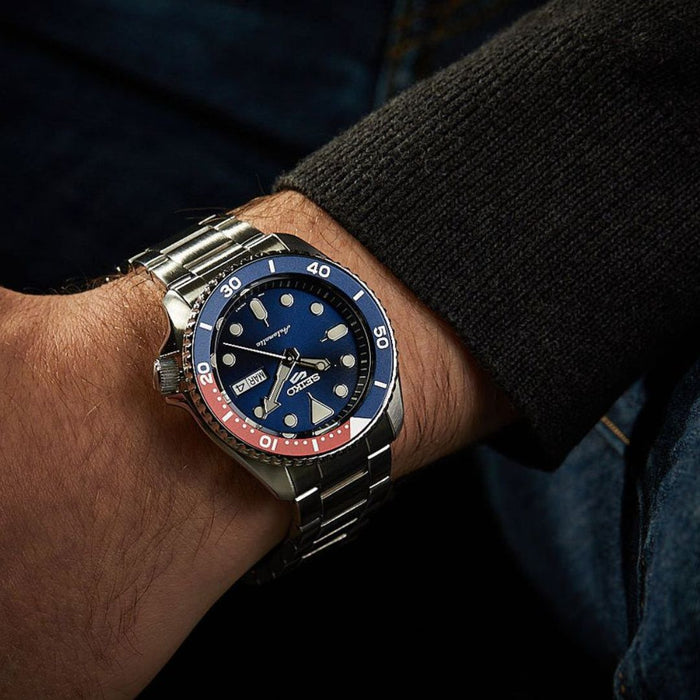 Seiko 5 Sports Automatic Pepsi Bezel SRPD53K1 Men’s Watch
