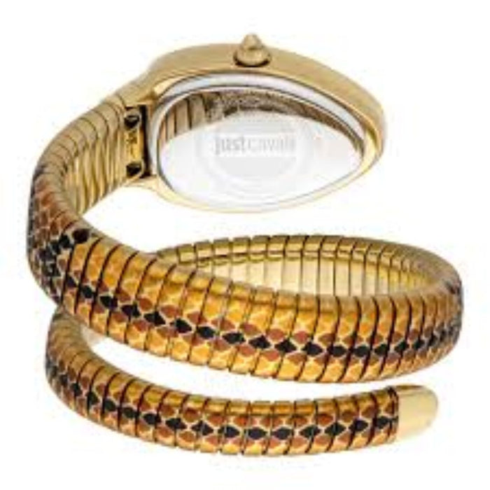 Just Cavalli Snake Oval Dial Women Watch JC1L251M0055 - Authentic (S)