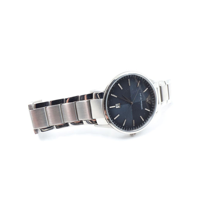 Emporio Armani Renato Quartz Blue Dial Men's Watch AR11182 - Authentic