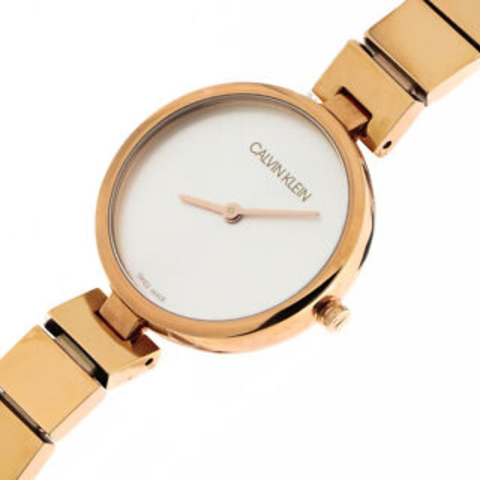 Calvin Klein Minimal Rose Gold Women's Watch - k8g23646 - Authentic