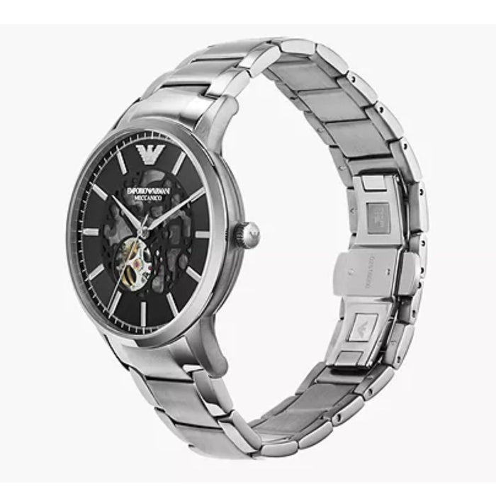 Emporio Armani Automatic Stainless Steel Watch - AR60055 - Authentic