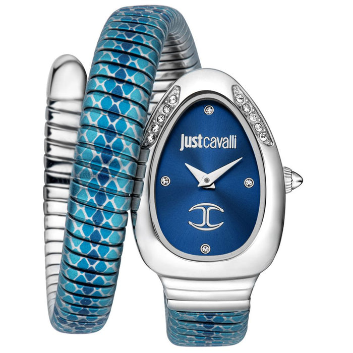 Just Cavalli JC1L251M0015 Pelle Solo Watch For Women - Authentic (S)