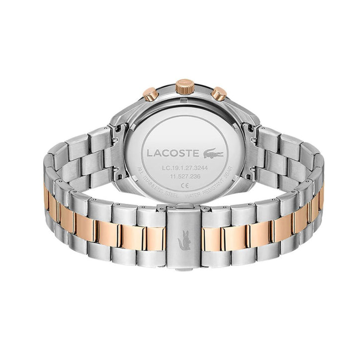 Lacoste Men's Boston Stainless Steel Chronograph Watch 2011112 - Authentic