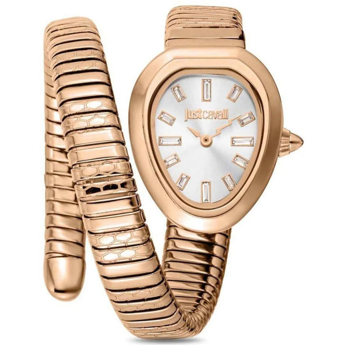 Just Cavalli JC1L222M0045 Signature Snake Women Wrist Watch - Authentic (S)