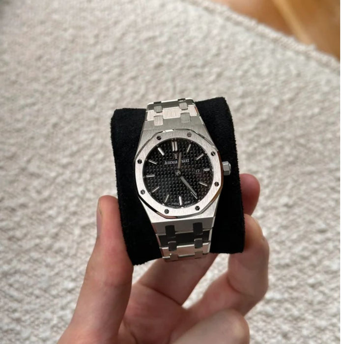 Audemars Piguet Royal Oak 33mm Stainless Steel Silver black dial