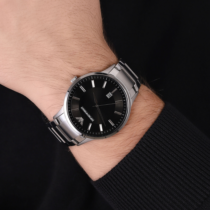 Emporio Armani Renato Stainless Steel Men's Watch AR11181 - Authentic
