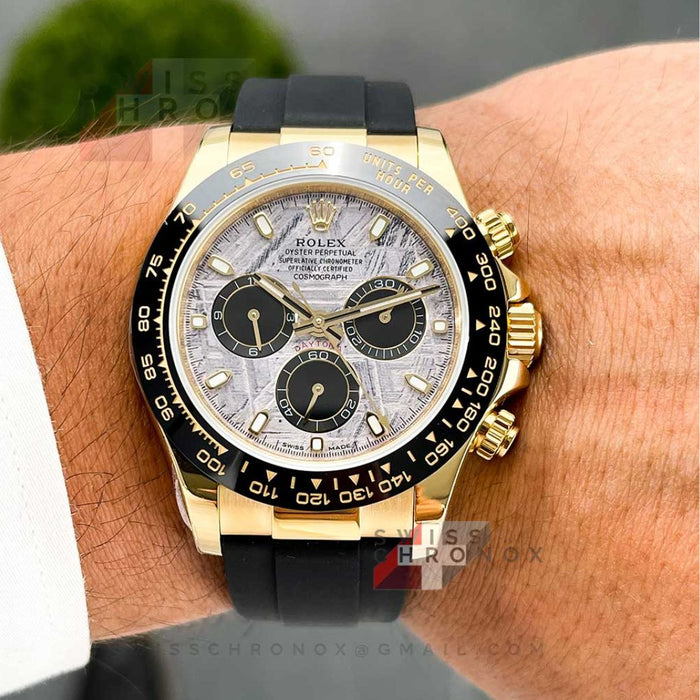 Rolex Daytona Leather Watch Band Rubber