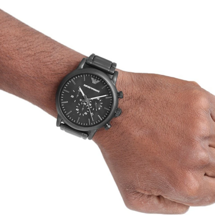 Emporio Armani Luigi Chronograph Men's Watch- AR1895 - Authentic