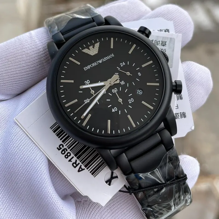 Emporio Armani Luigi Chronograph Men's Watch- AR1895 - Authentic