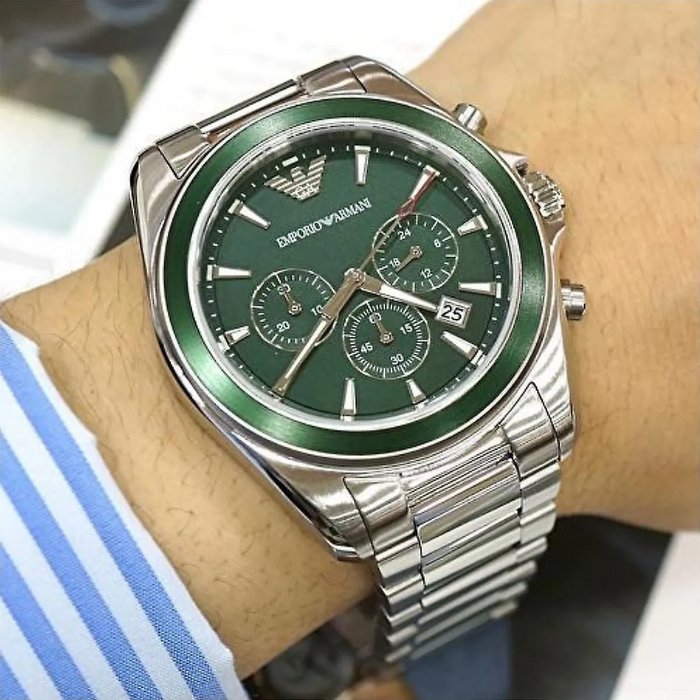 Emporio Armani Men's Watch Tazio Large AR6090 - Authentic