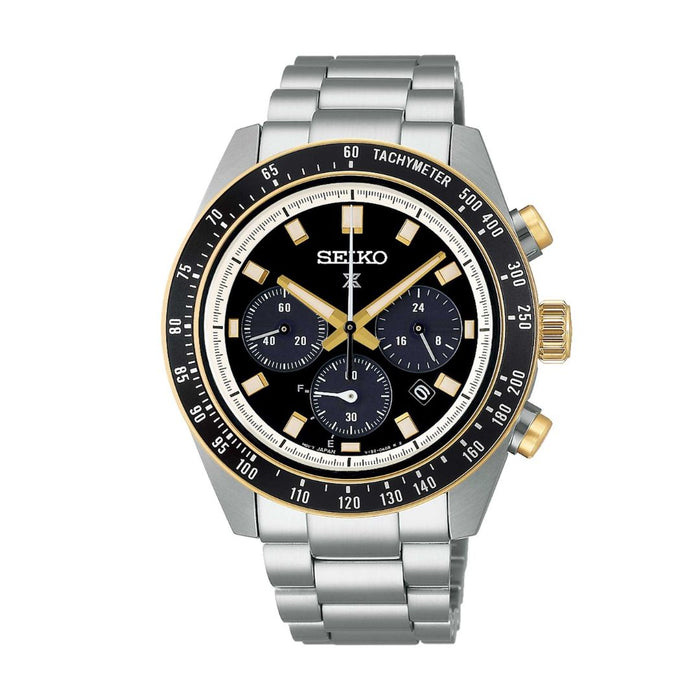 Seiko Prospex Speedtimer Solar Chronograph Black & Gold (SSC941P1) - Authentic