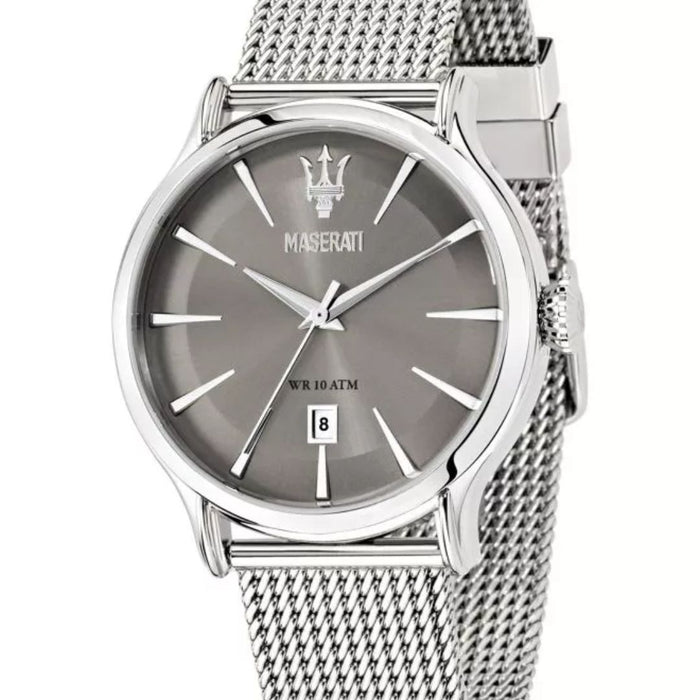 Maserati Epoca Grey Dial – Men's Watch - R8853118002 - Authentic