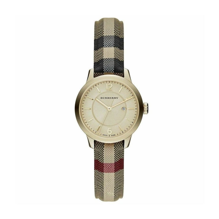 Burberry Ladies Watch The Classic 32mm Yellow Gold BU10104 - Authentic