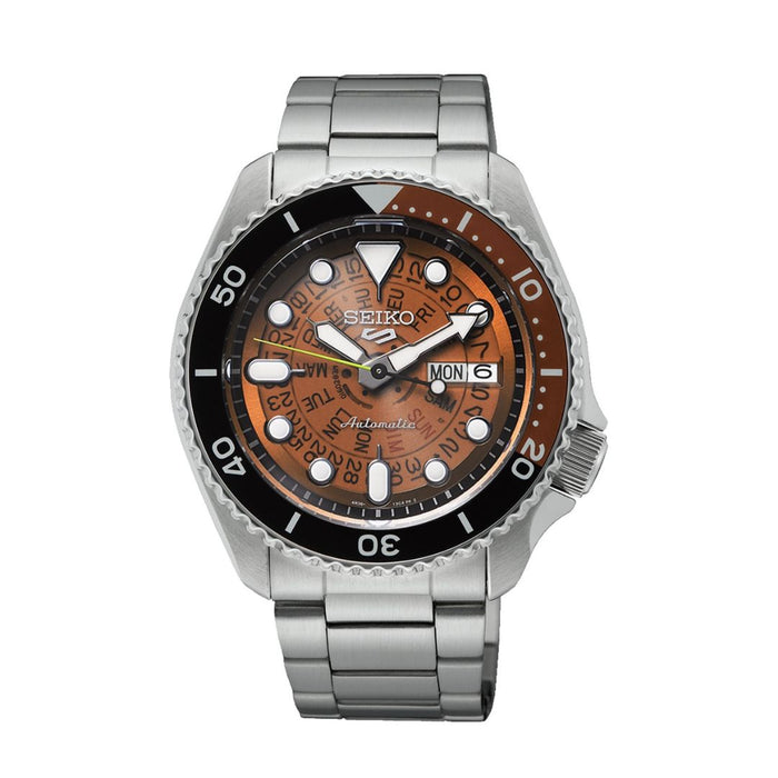 Seiko 5 Sports Automatic Brown Dial Men’s Watch SRPJ47K1 - Authentic