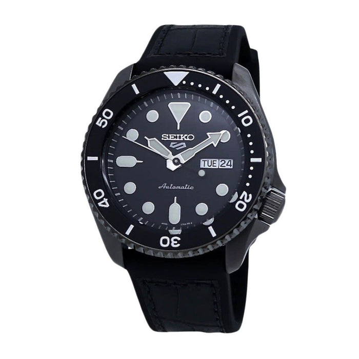 Seiko 5 Sports Automatic Black Dial Men’s Watch – SRPD65K4 - Authentic