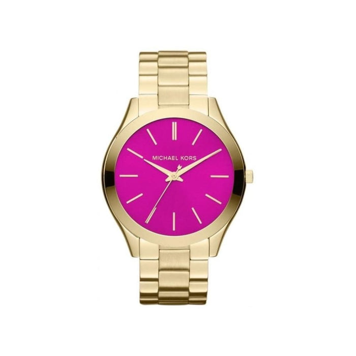 Michael Kors Runway Pink Dial Ladies Watch MK3264 Authentic