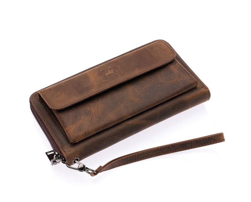 Original West Polo Leather Long Wallet