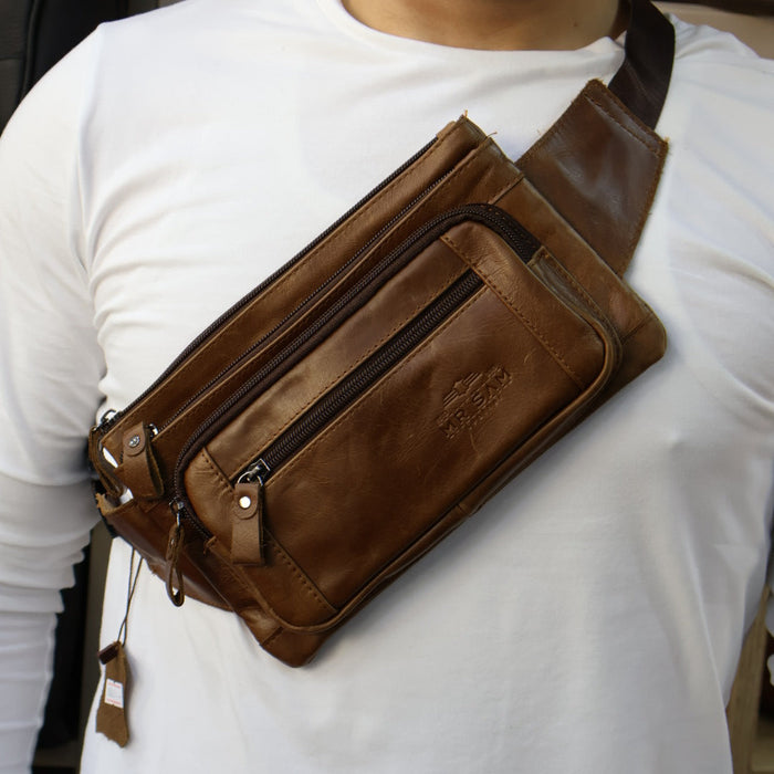 Real Cow Leather Waist Bag