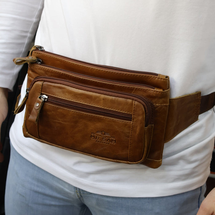 Real Cow Leather Waist Bag