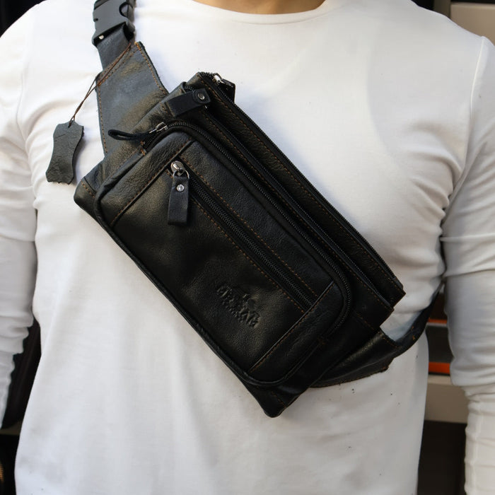 Real Cow Leather Waist Bag