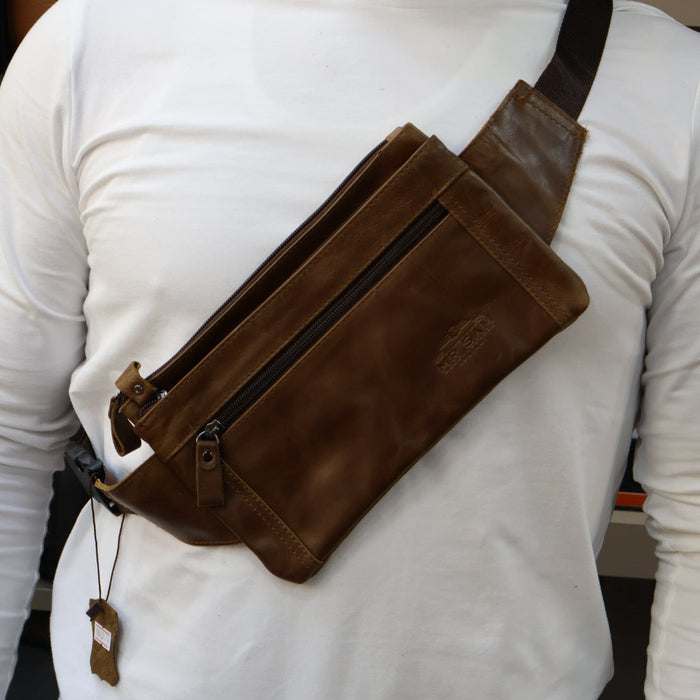 Real Cow Leather Waist Bag