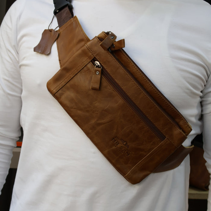 Real Cow Leather Waist Bag