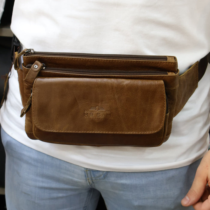 Real Cow Leather Waist Bag