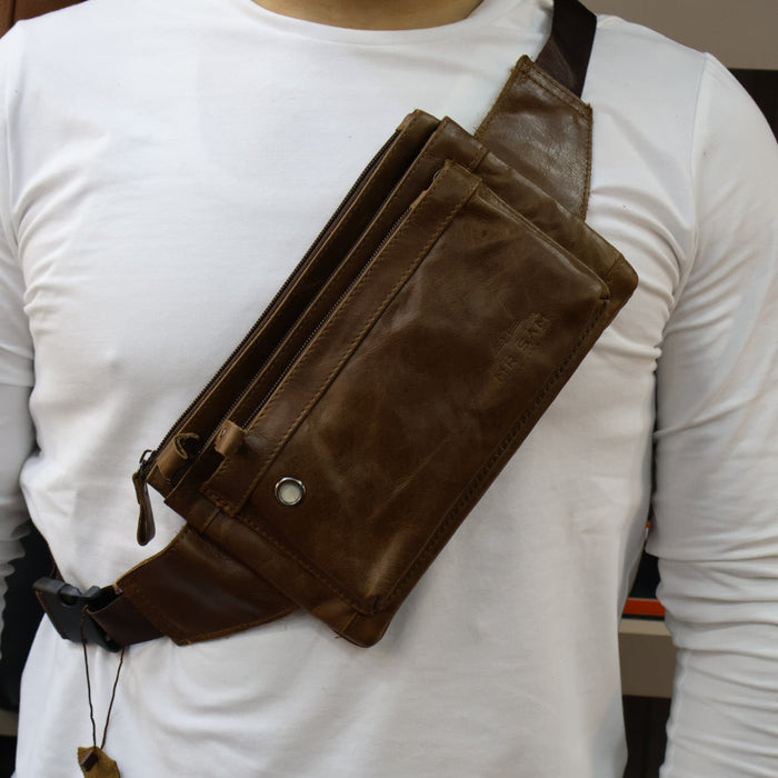 Real Cow Leather Waist Bag