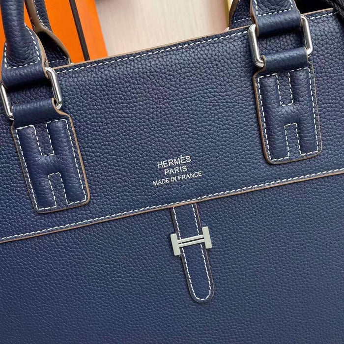 Hermès Genuine Leather Laptop Bag