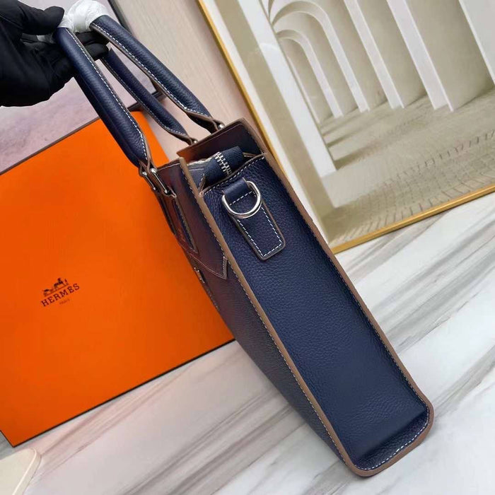 Hermès Genuine Leather Laptop Bag