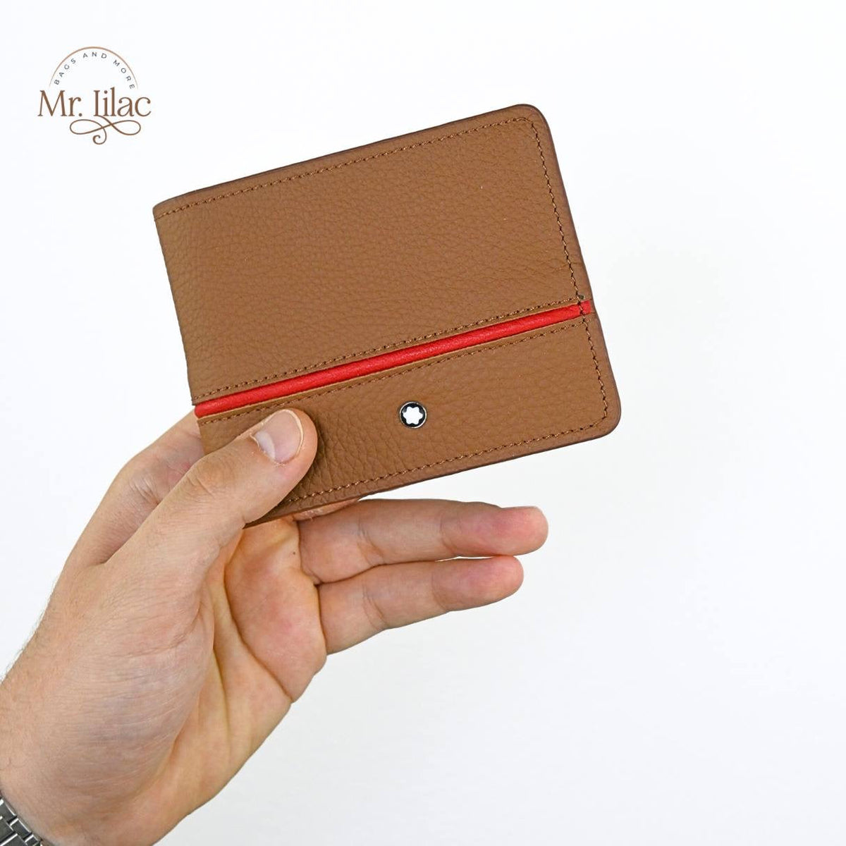 Montblanc Real Leather Wallet Mr Lilac Leather montblanc-real-leather-wallet-mr-lilac-leather